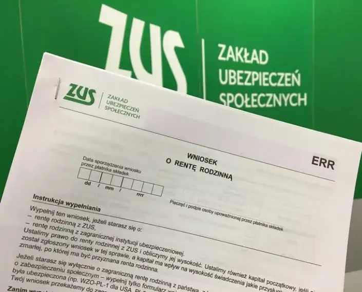 Zaświadczenie ZUS renta rodzinna