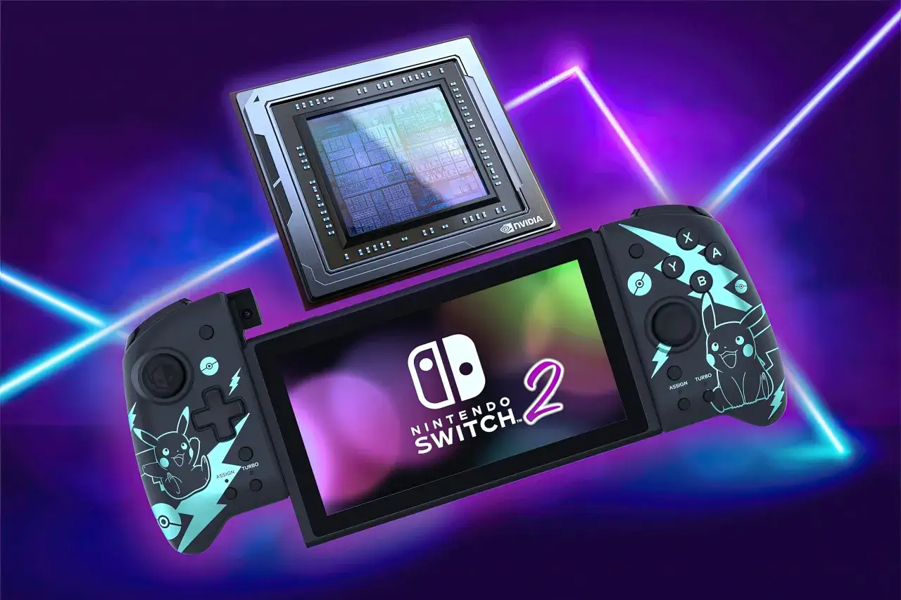 Nintendo Switch 2 mit Pikachu-Design und NVIDIA-Chip. Gerüchte über den nächsten Nintendo Direct werden lauter.