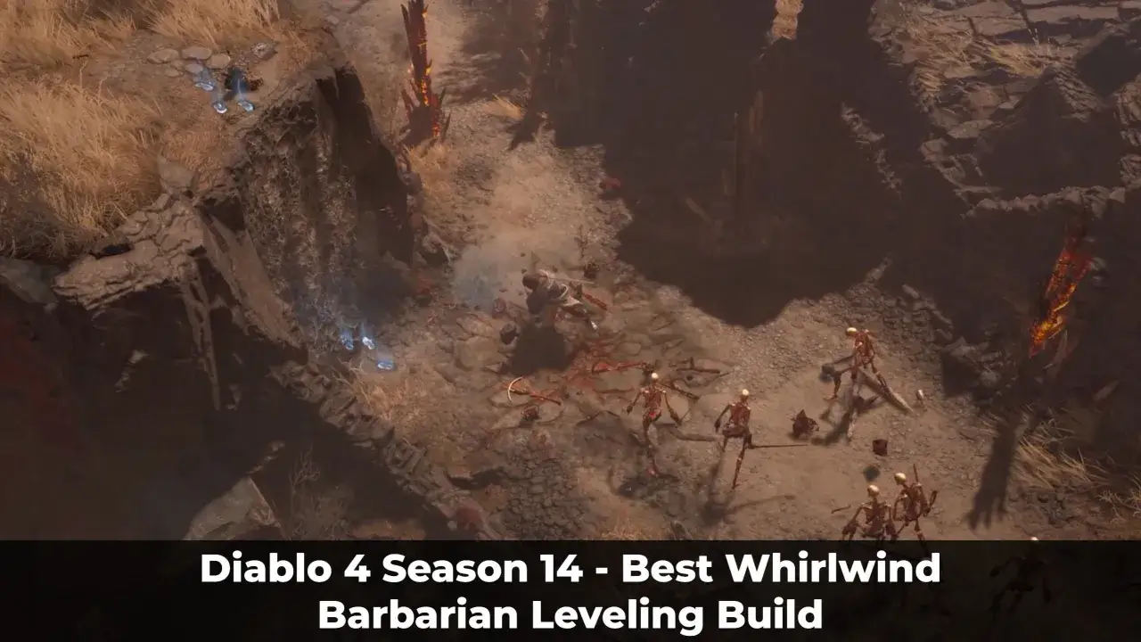 Diablo 4: Barbarzyńca w wirze walki, najlepszy build do levelowania.