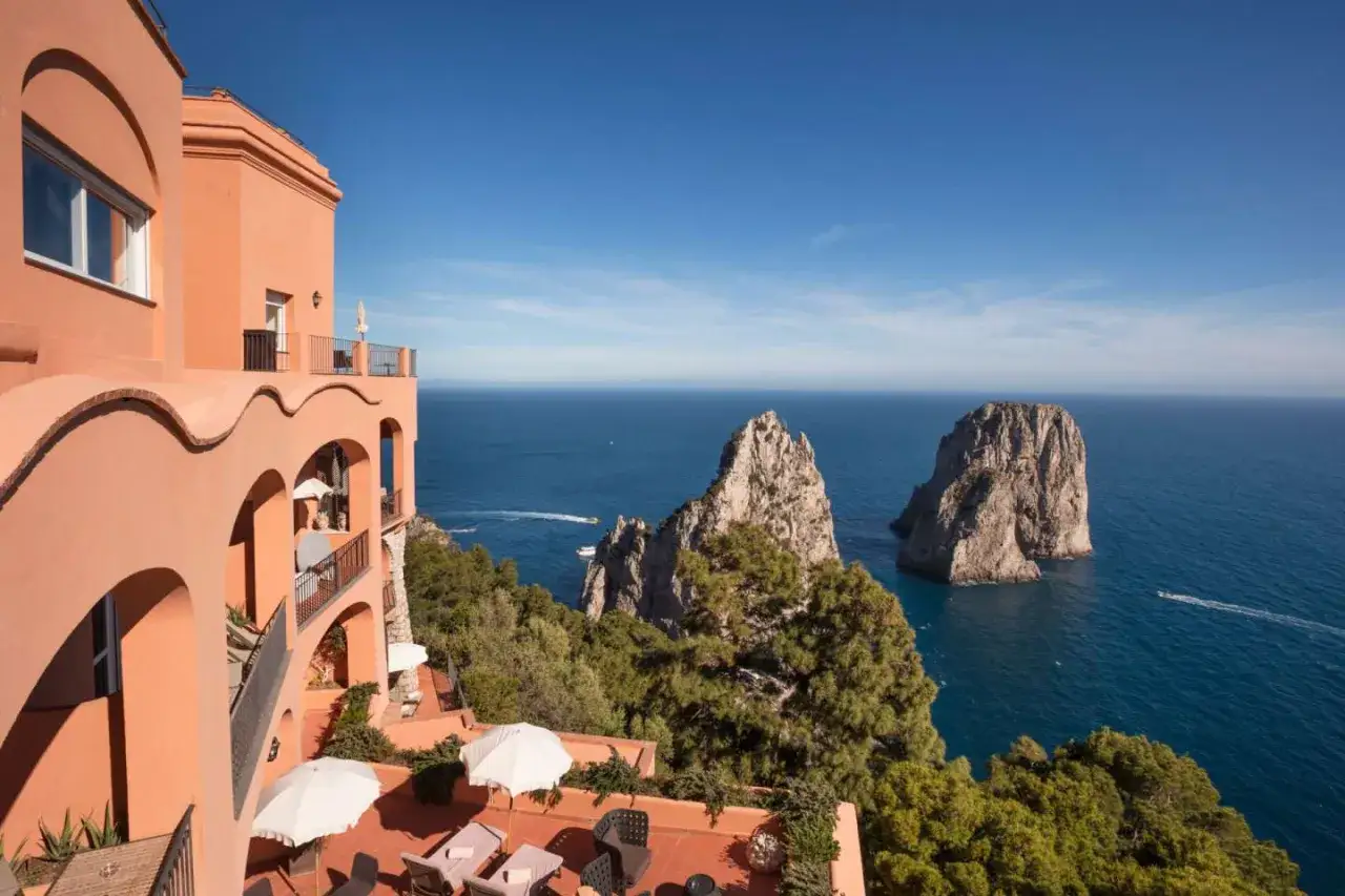 Matrimonio di lusso a Capri vista mare