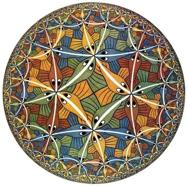 M. C. Escher teselacje