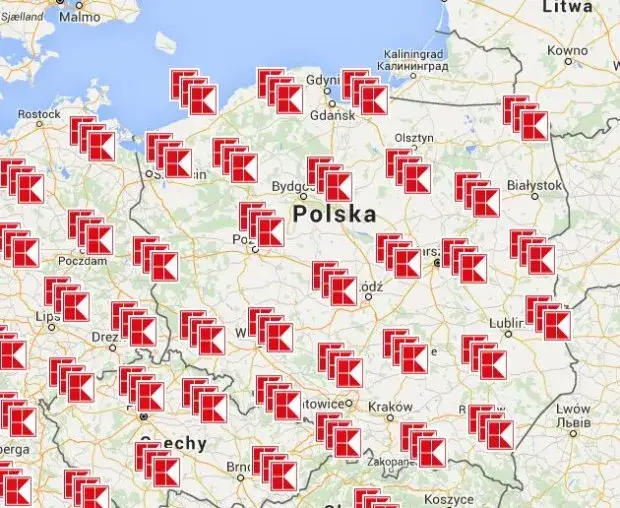 r&oacute;żnorodność sklep&oacute;w osiedlowych