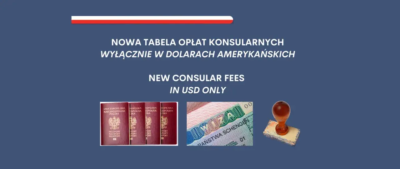 Tabela opłat za paszport