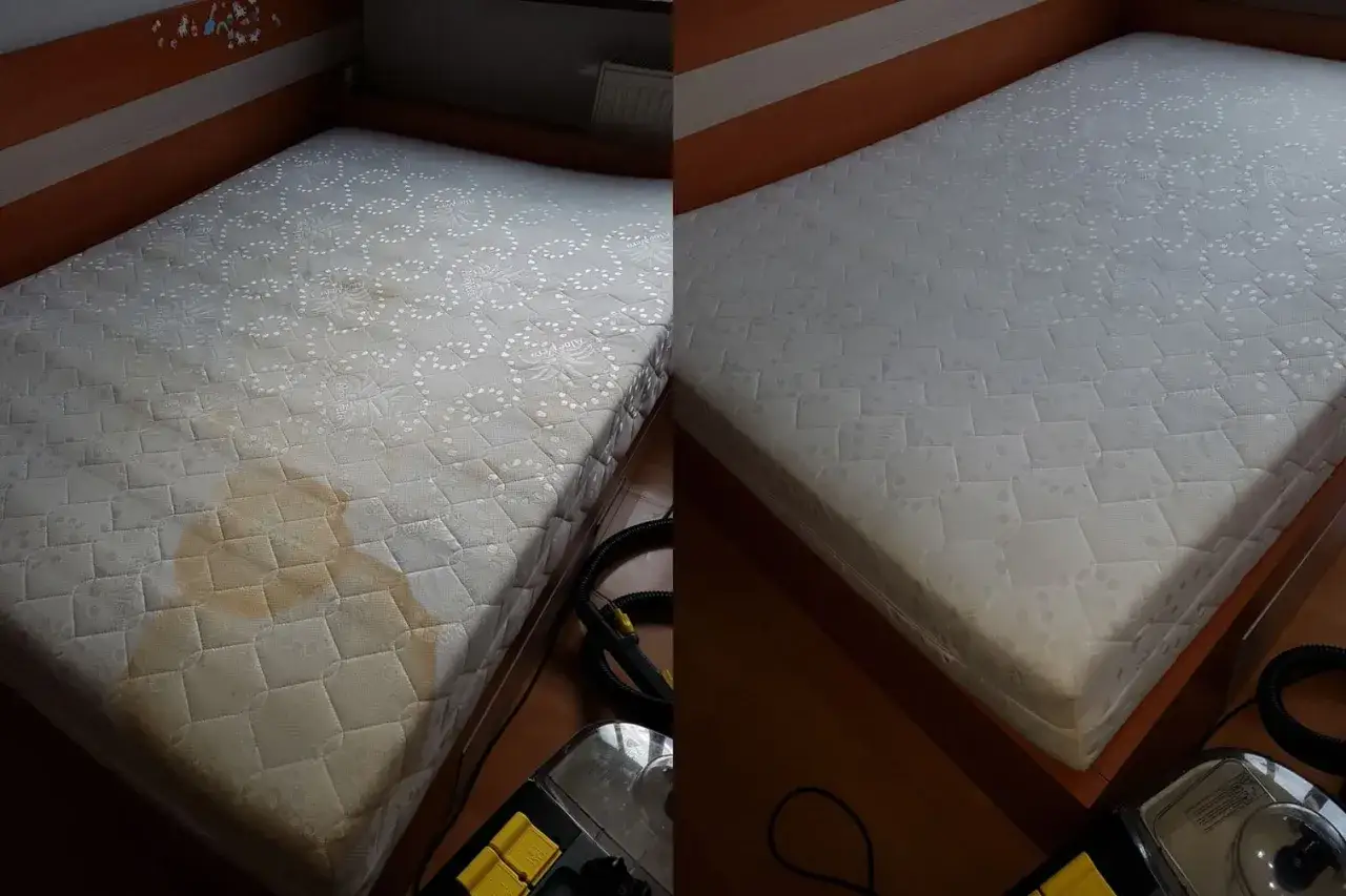 Czyszczenie plam na materacu sodą