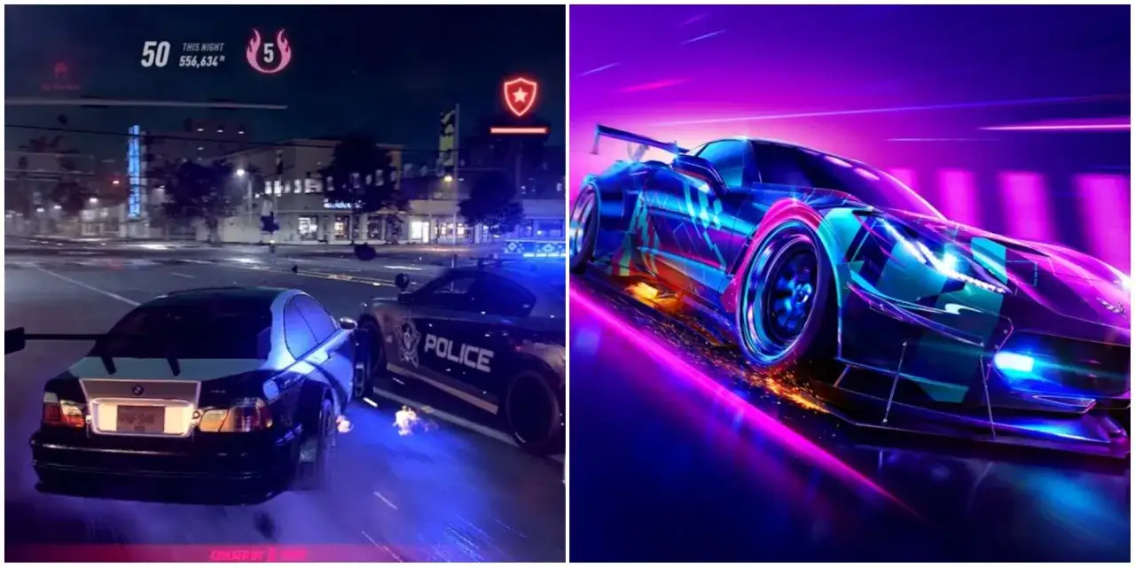 NFS Heat: jak uciec policji? Pościg ulicami miasta, neonowe światła i adrenalina.