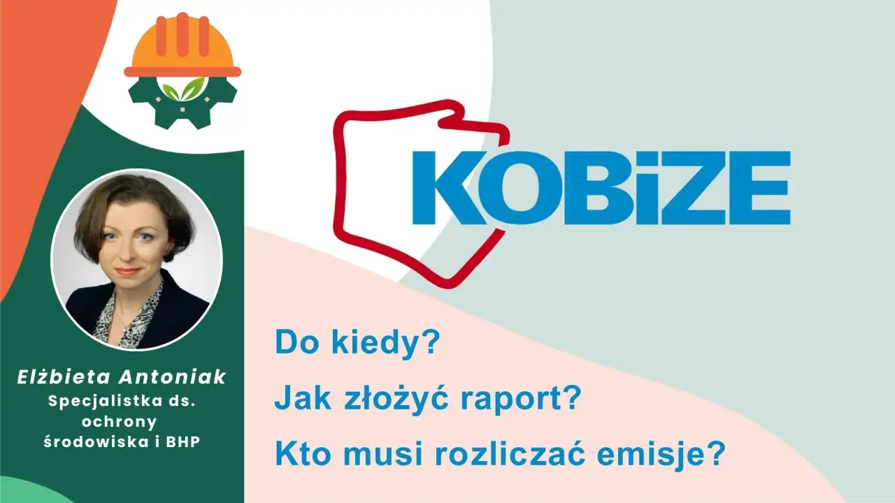 KOBiZE logo i dane emisji