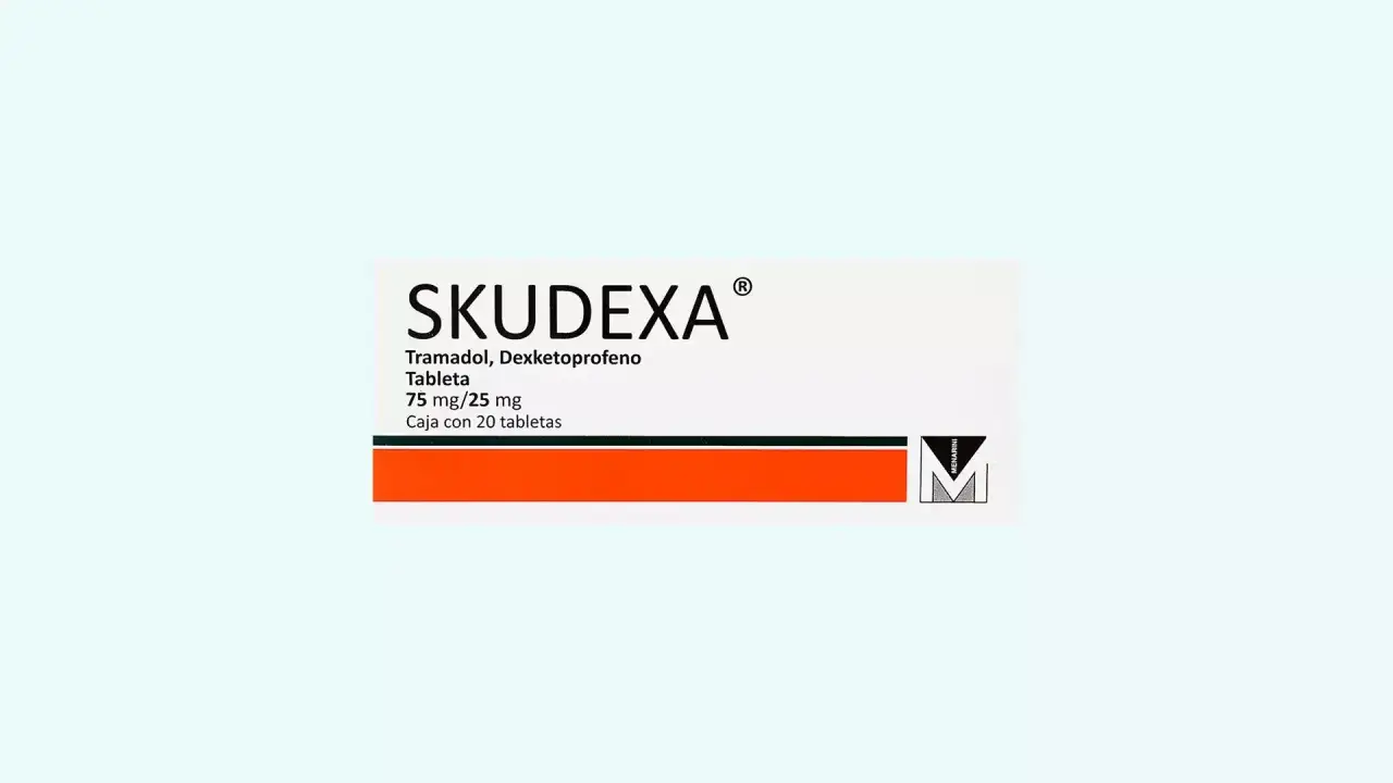 Skudexa na co? To lek przeciwbólowy zawierający tramadol i deksketoprofen. Opakowanie zawiera 20 tabletek.