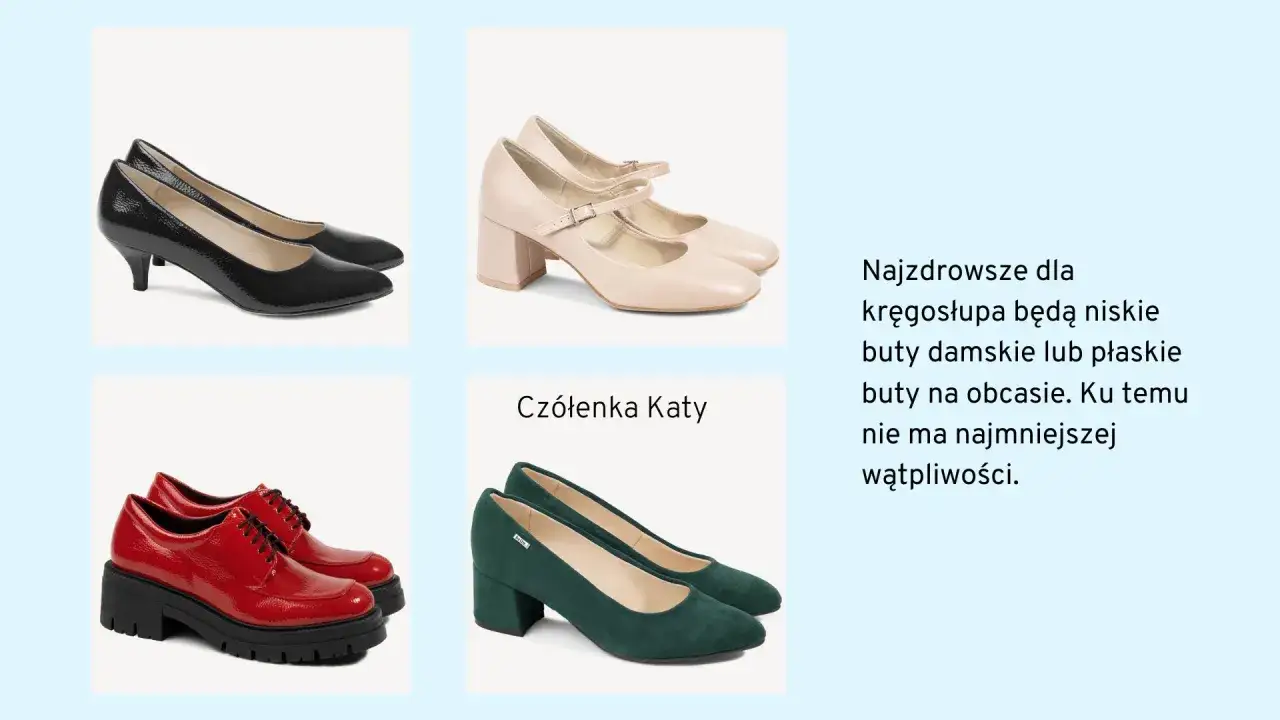 zdrowe buty na haluksy, buty z szerokim noskiem, buty na niskim obcasie