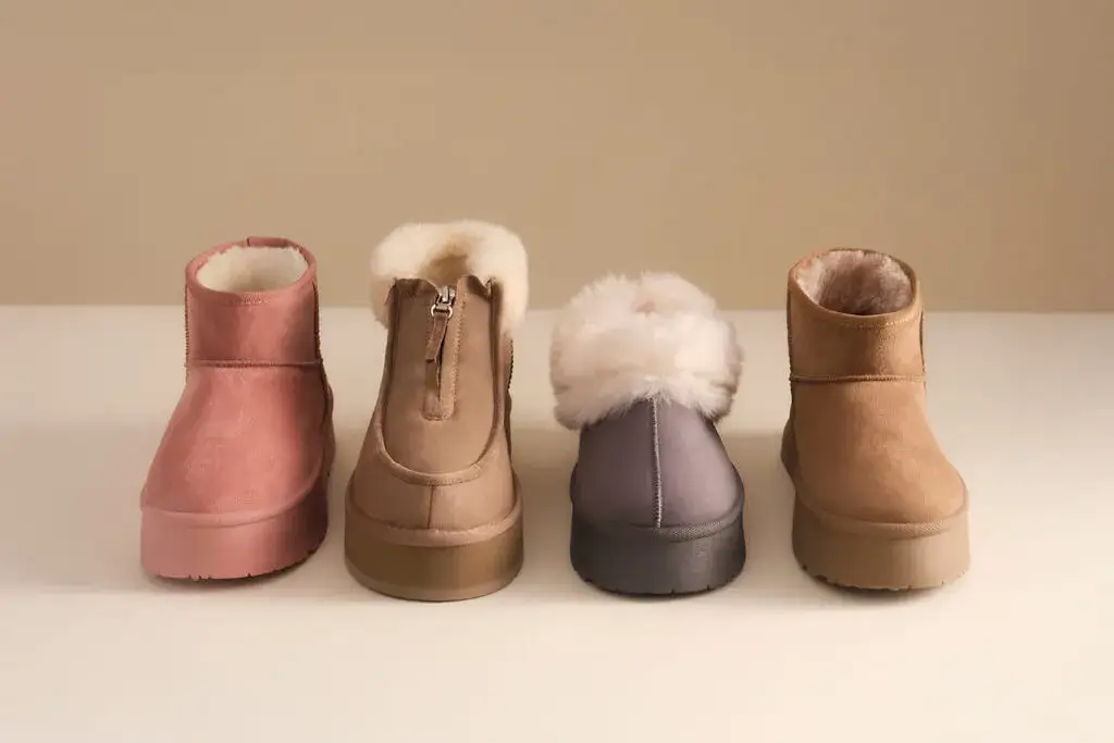 stylizacje buty mukluki jesień zima