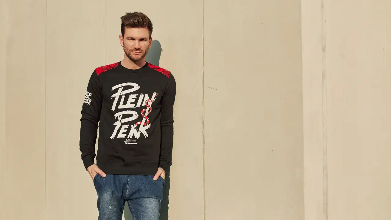 stylizacje bluza crewneck męskie damskie