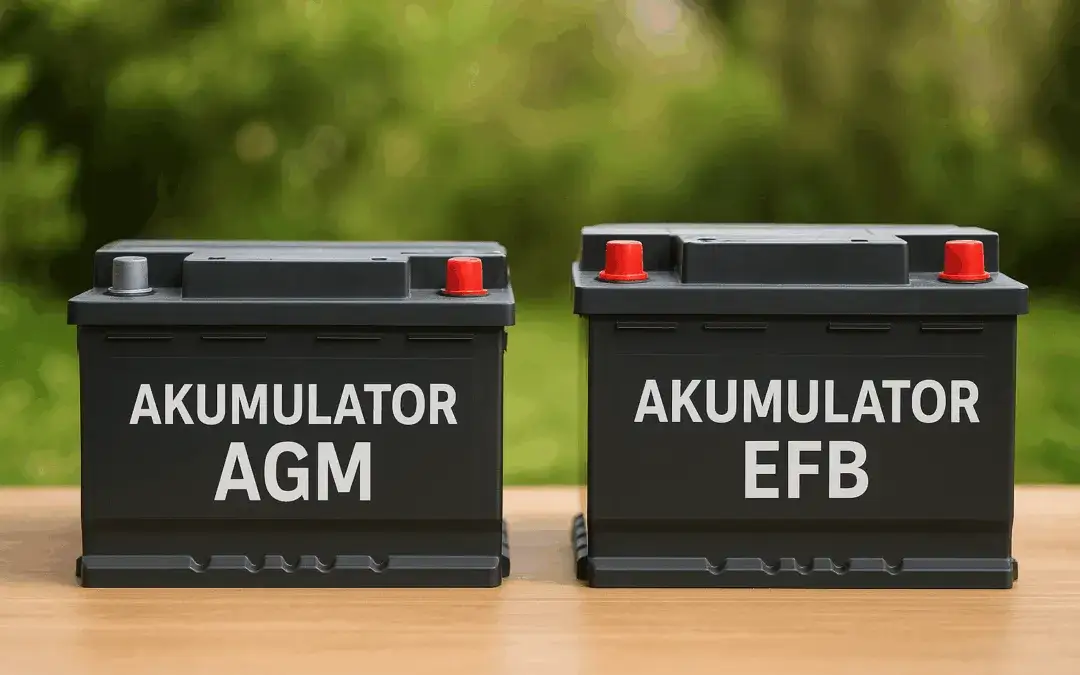 Rodzaje akumulatorów samochodowych AGM EFB kwasowo-ołowiowe