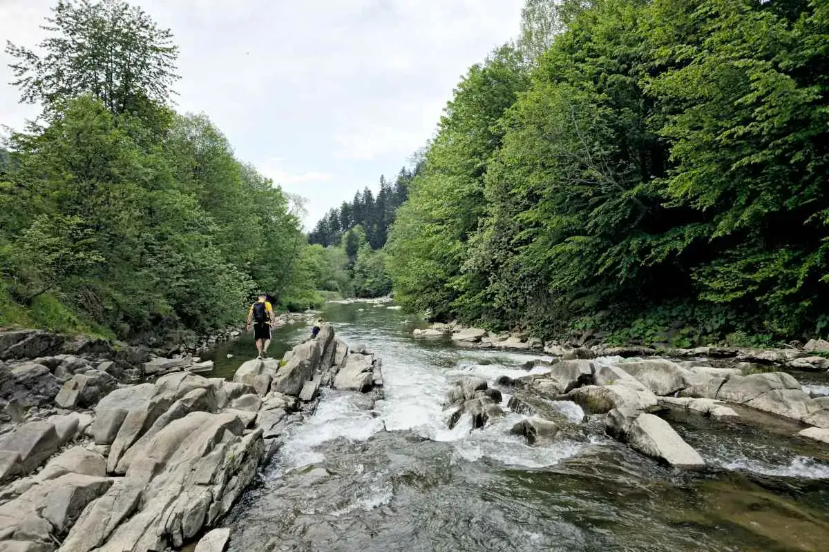 Rezerwat Sine Wiry rzeka San