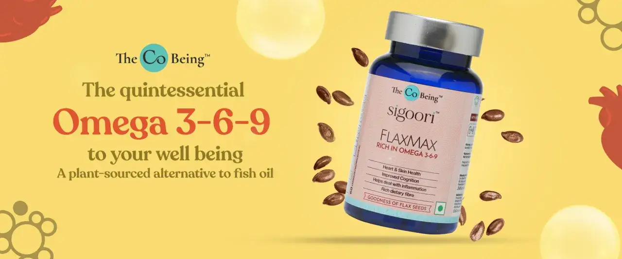 Suplement Omega 3-6-9 z siemienia lnianego. Zapewnia korzyści dla serca, sk&oacute;ry i m&oacute;zgu, bez skutk&oacute;w ubocznych.