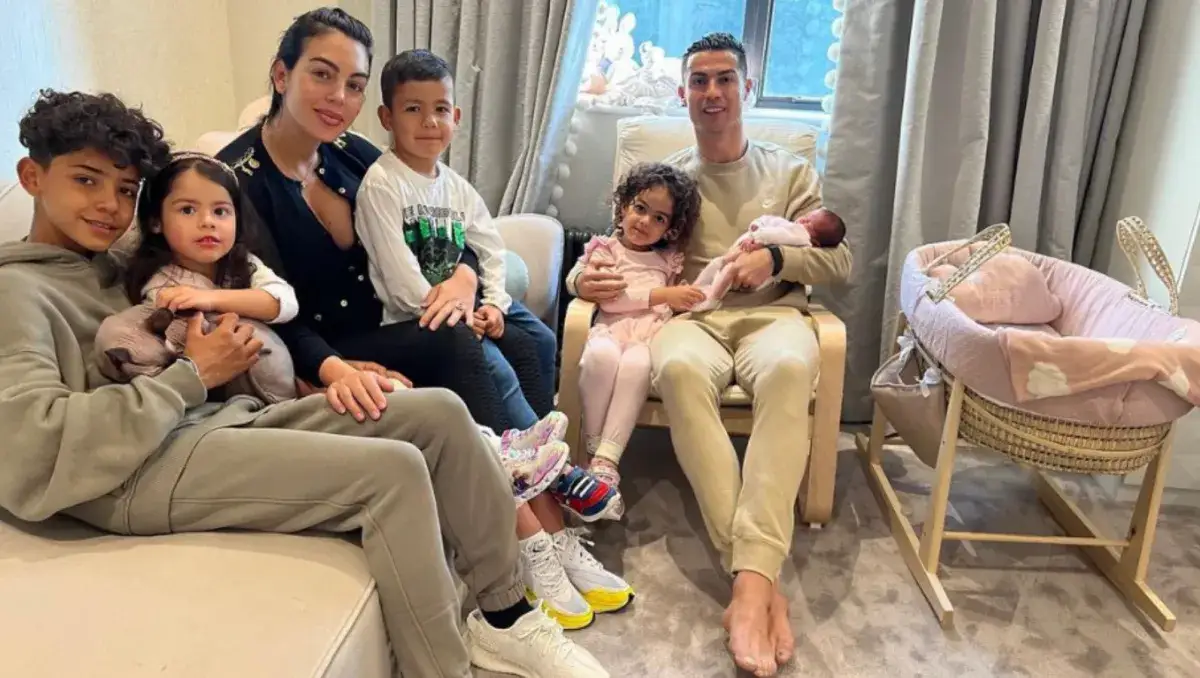 Cristiano Ronaldo rodzina zdjęcie