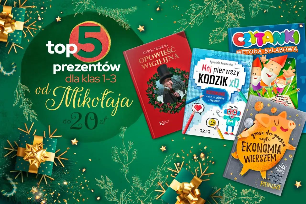 prezenty mikołajkowe dla dzieci do 20 zł