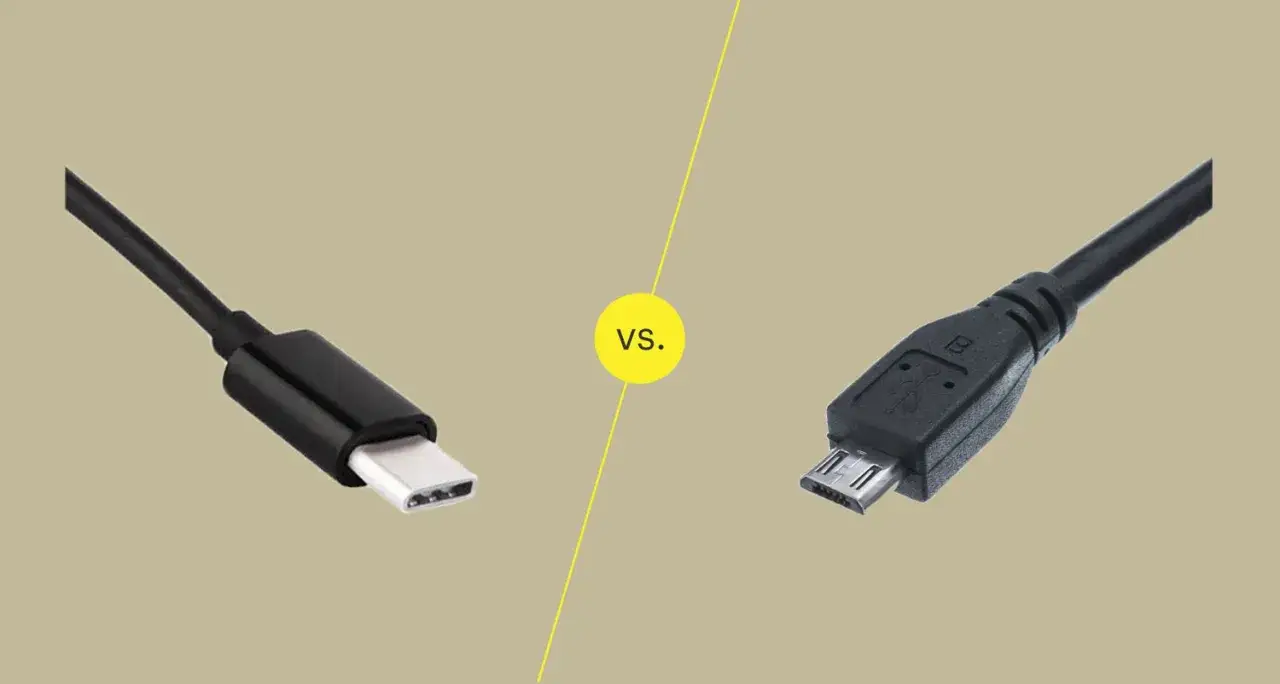 Mini USB port vs Micro USB vs USB-C comparison