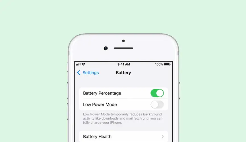 iphone 13 kondycja baterii ustawienia