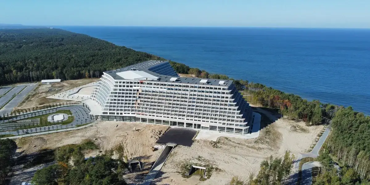 Hotel Gołębiewski Pobierowo budowa