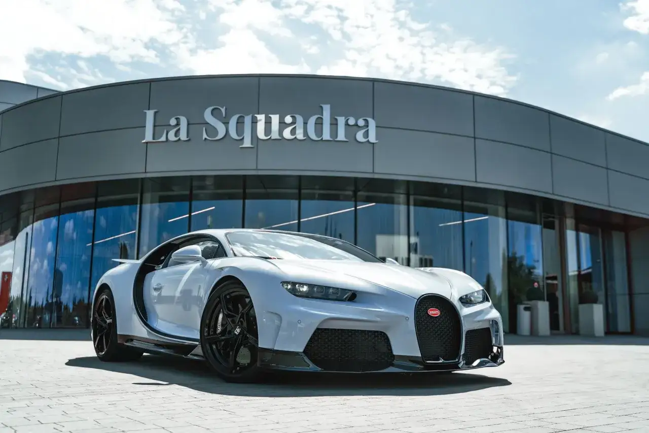 Bugatti na polskich drogach