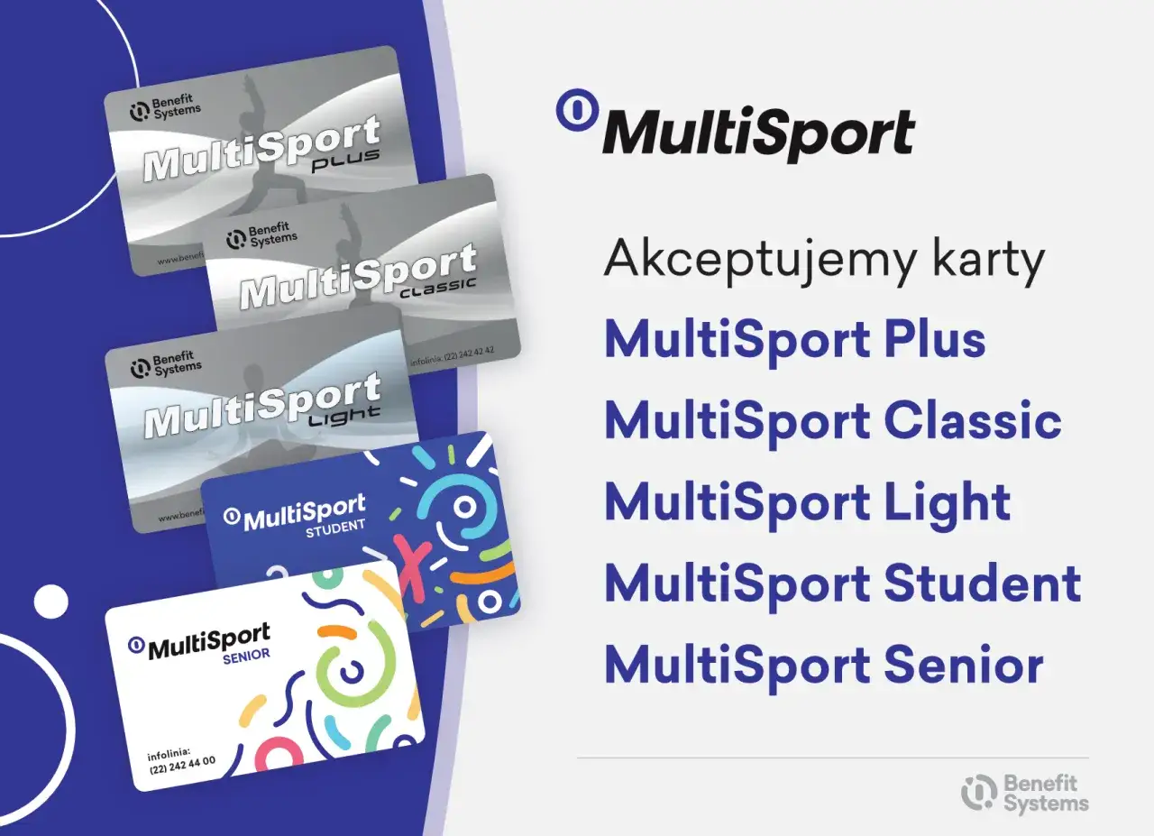 Karty MultiSport Plus, Classic, Light, Student i Senior – sprawdź, co obejmuje Twoja karta multisport i ciesz się aktywnością!