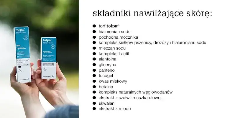 Składniki nawilżające w kosmetykach