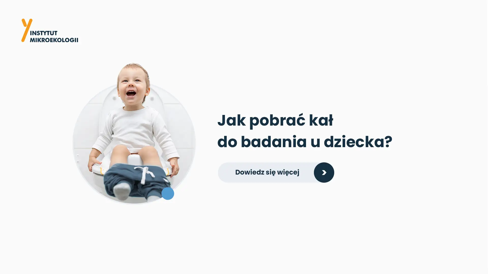Pobieranie kału u niemowlaka