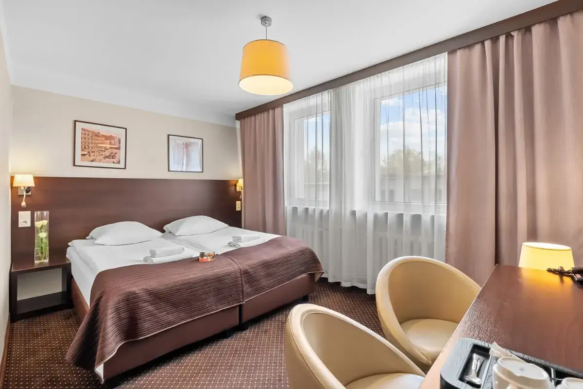Wnętrze pokoju Hotel Diament Zabrze