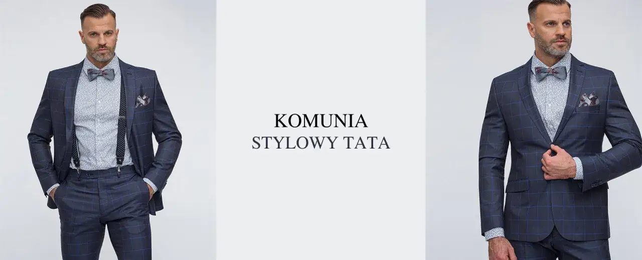 Elegancki kombinezon na komunię, garnitur męski wiosenny na komunię