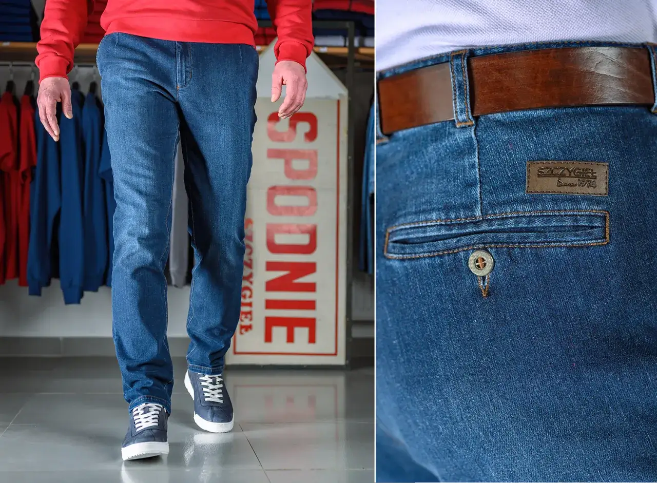 Różne rodzaje męskich spodni casualowych