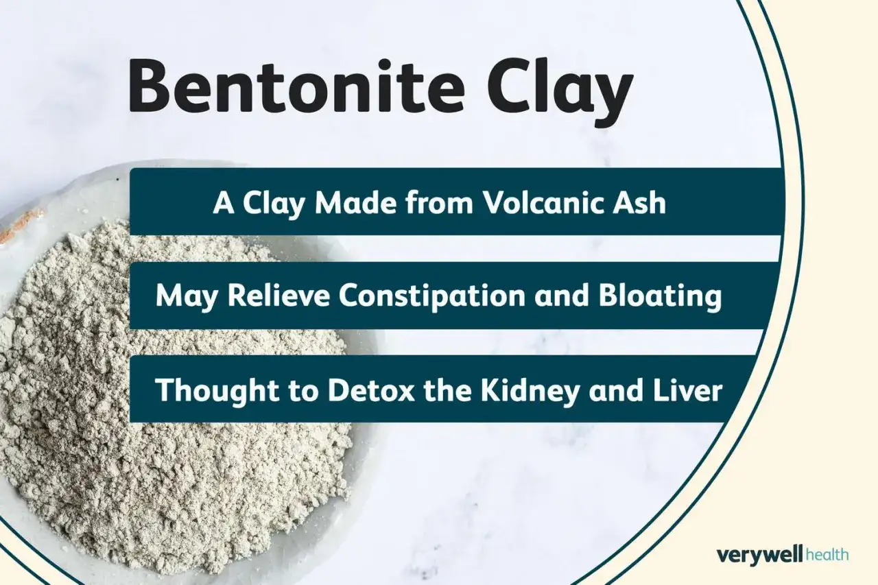 Argile verte &agrave; boire, issue de cendres volcaniques, pour soulager constipation et ballonnements, et d&eacute;toxifier reins et foie.