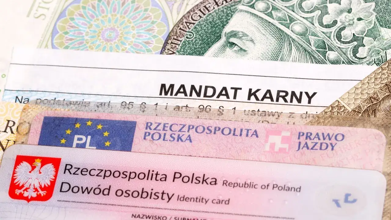 Mandat karny, dowód osobisty i prawo jazdy. Czy trzeba mieć prawo jazdy przy sobie? Dokumenty i pieniądze.
