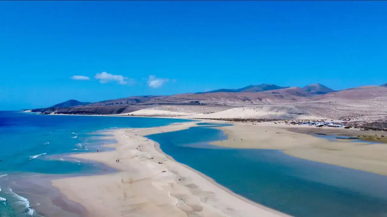 Plaża Sotavento Fuerteventura