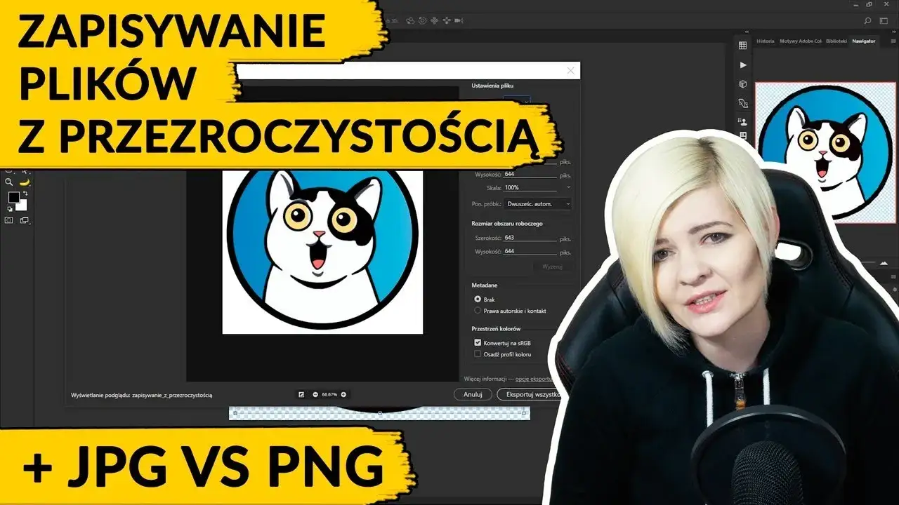 Zdjęcie Jak zapisać obraz bez tła w Photoshopie i uniknąć problemów z przezroczystością