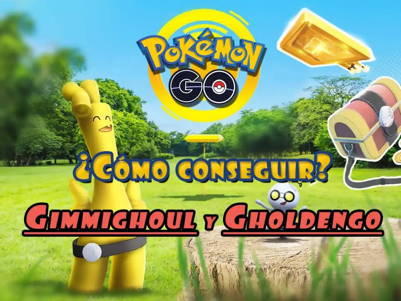 &iexcl;Descubre c&oacute;mo atrapar a Gimmighoul y Gholdengo en Pok&eacute;mon GO! Un tesoro te espera.