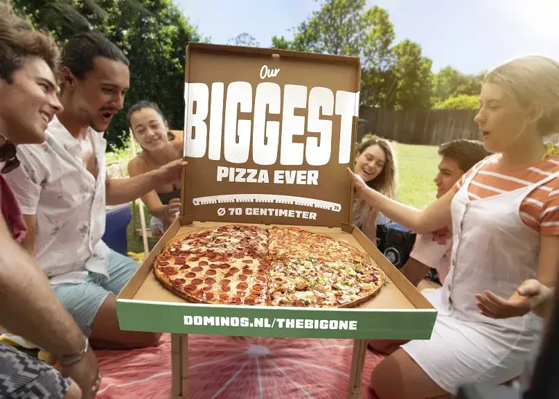pizza XXL Domino's 40 cm