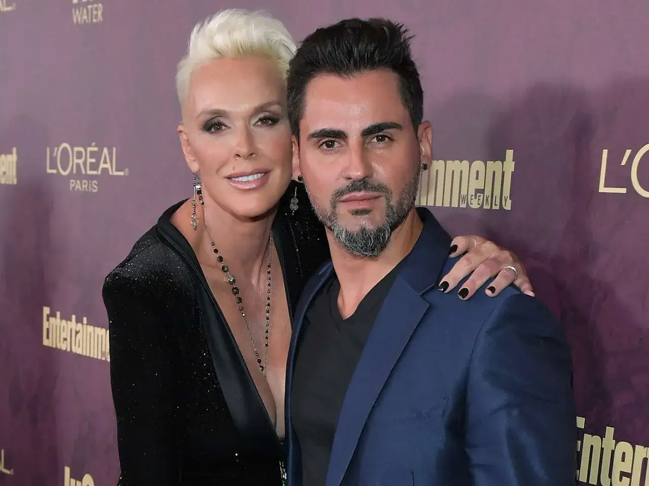 Brigitte Nielsen z mężem Mattem.