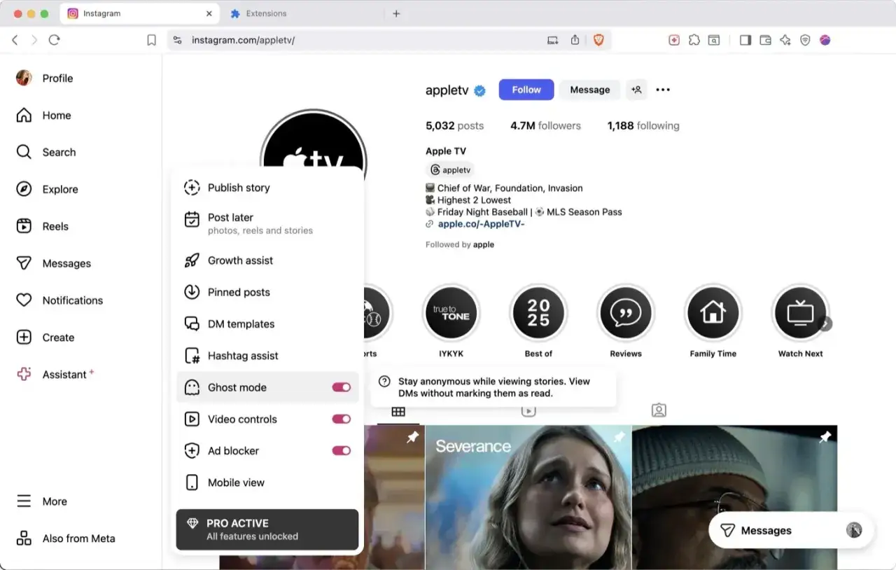 Jak obejrzeć instastory incognito? Włącz tryb