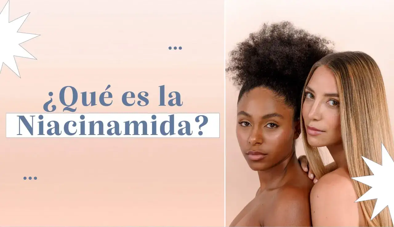 Dos mujeres con piel radiante. Descubre para qu&eacute; sirve la niacinamida en la piel y c&oacute;mo puede mejorarla.