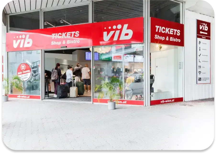 Vienna International Busterminal VIB Erdberg