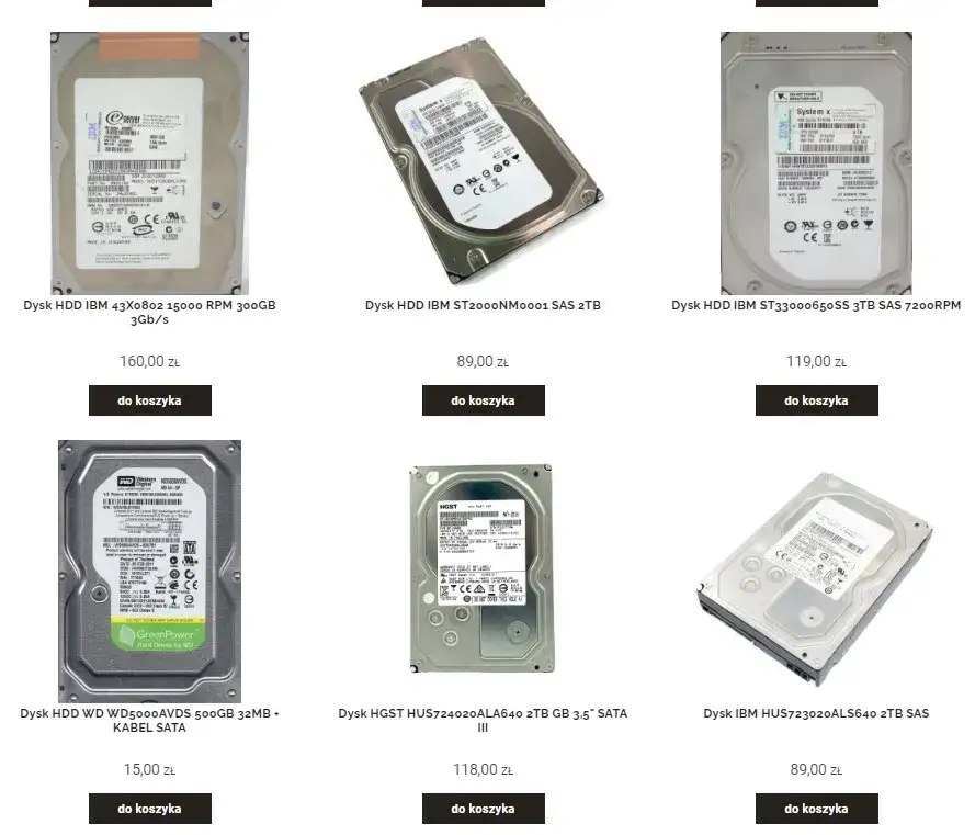 Porównanie dysków SSD i HDD
