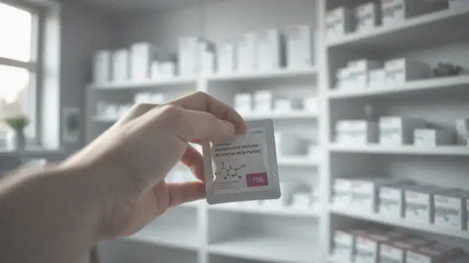 Różne formy leków antyretrowirusowych (tabletki, zastrzyki)