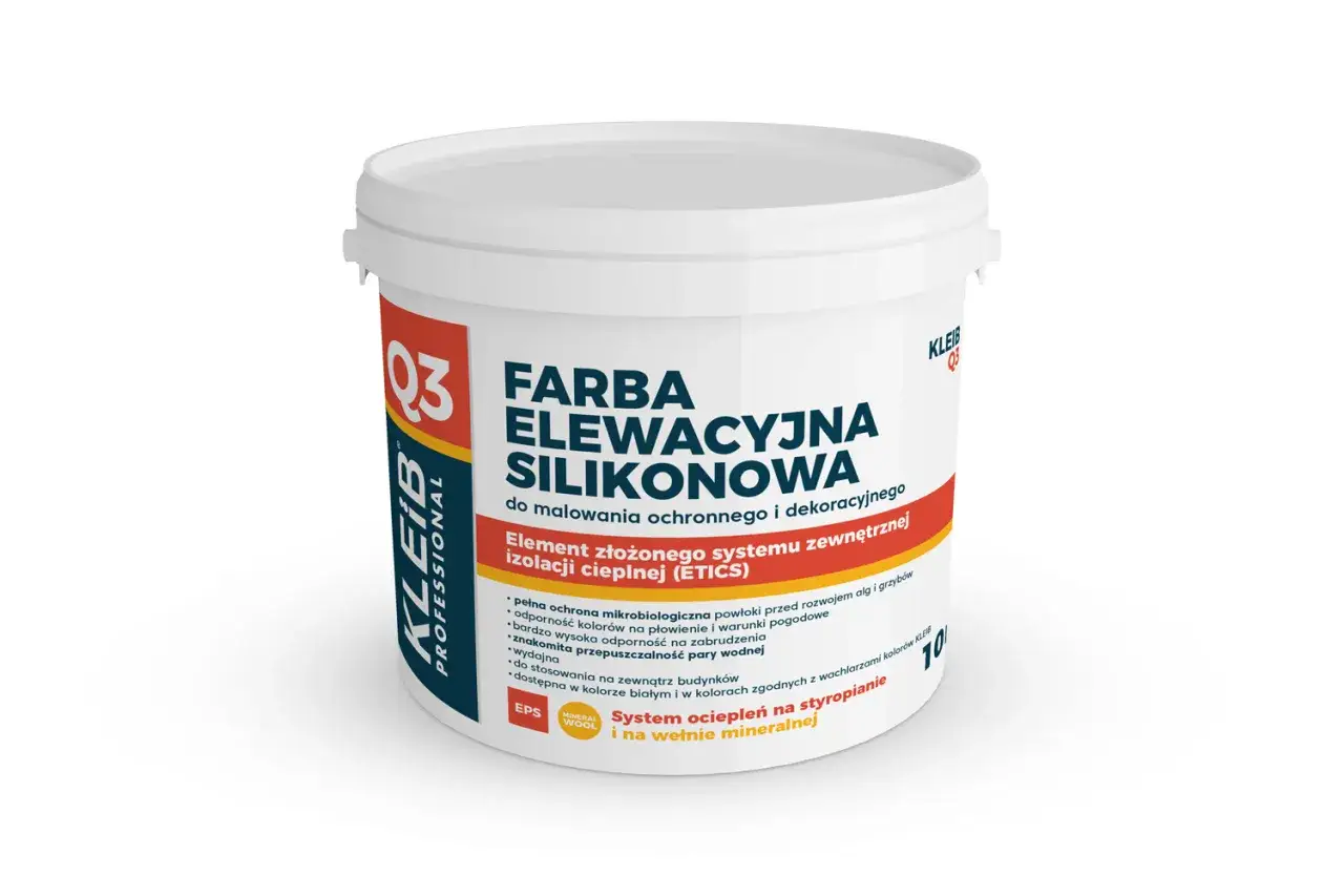 Wybór farby elewacyjnej silikonowej KREIB Q3 to klucz do trwałej i estetycznej fasady.
