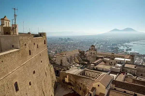 Castel Sant'Elmo panorama Neapolu