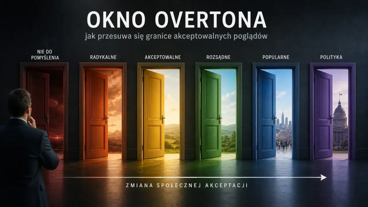 Okno Overton w Polsce: mężczyzna rozważa drzwi od 