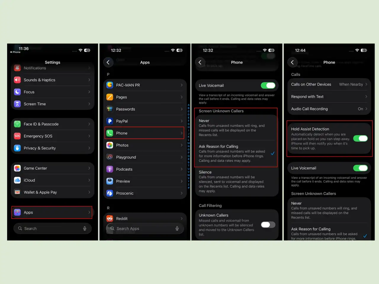 Ustawienia iPhone'a z iOS 17: opcje 