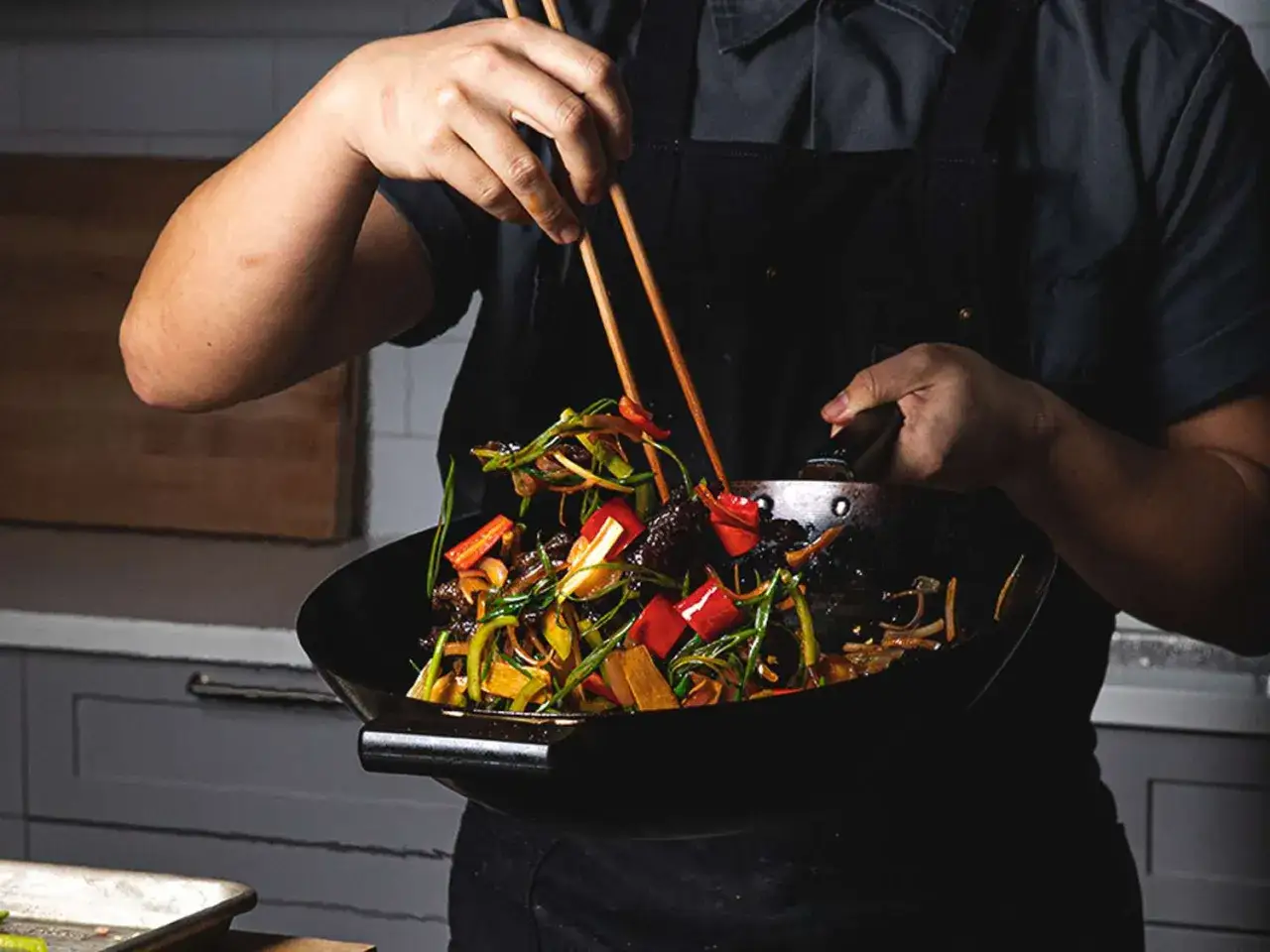wok stir fry