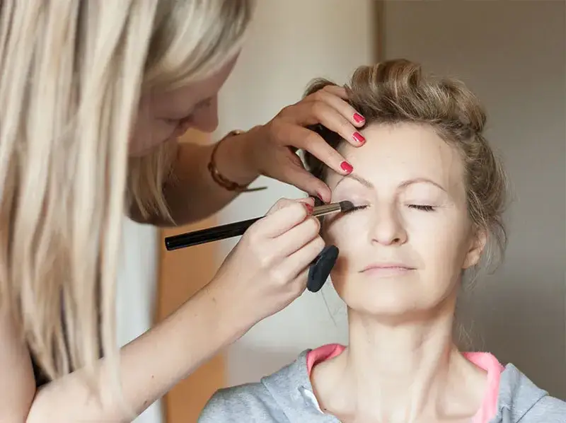 Braut Make-up Probetermin
