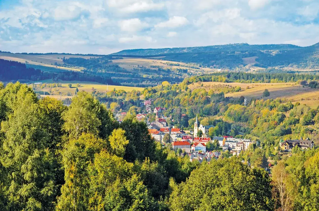 Góry Orlickie krajobraz