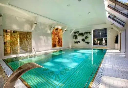 luksusowe spa basen widok natura mazowsze