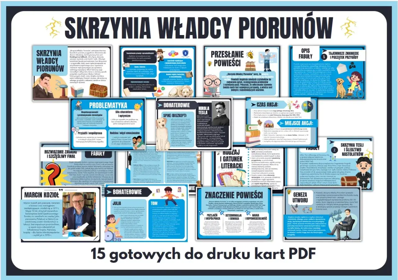 Skrzynia Władcy Piorunów: streszczenie fabuły, bohaterów i przesłania. Odkryj tajemnice i przygody z Tomem, Julią i Spike'iem.